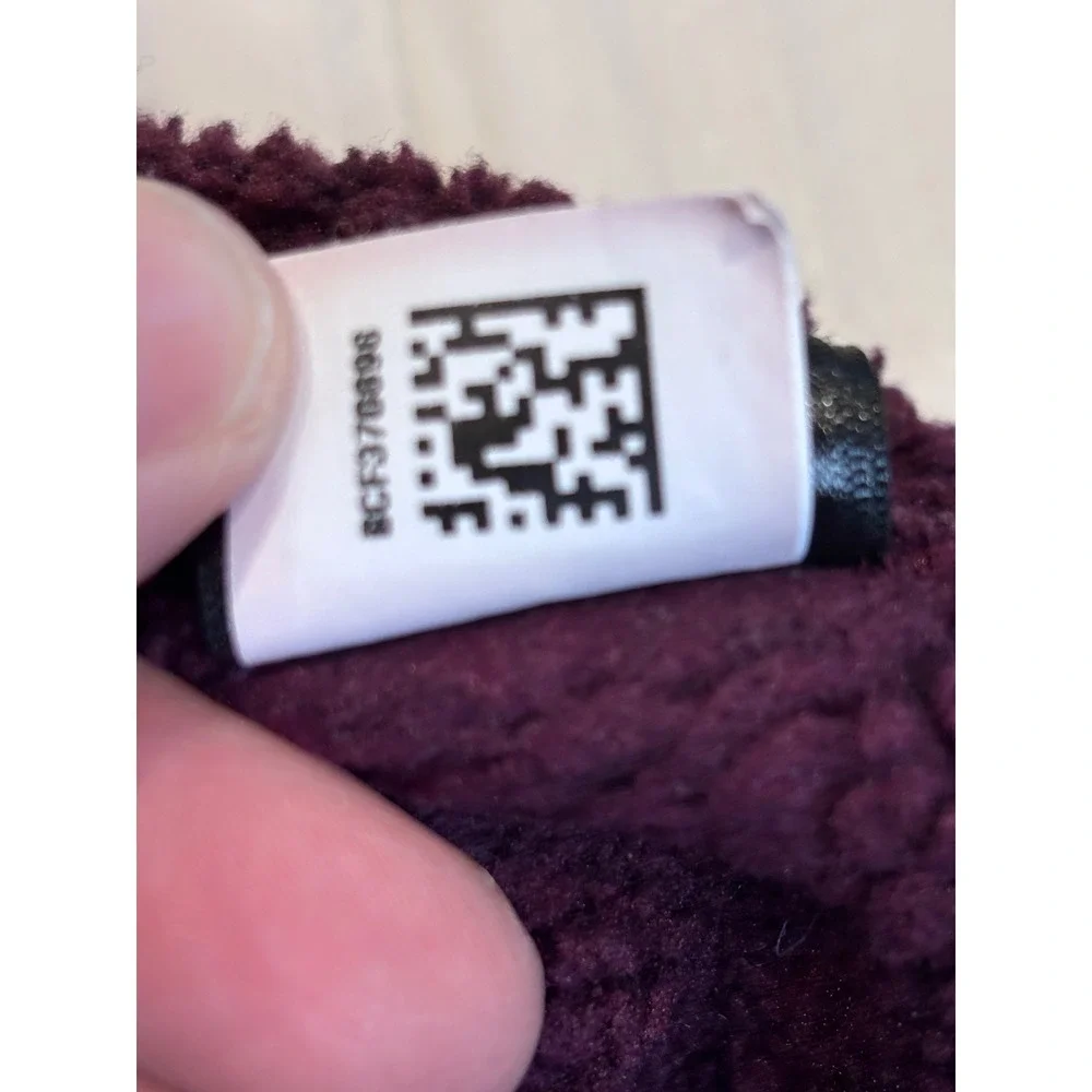 The North Face Mens Gordon Lyons 1/4 Zip Fleece Pullover Burgundy Red NF0A2SUX L
